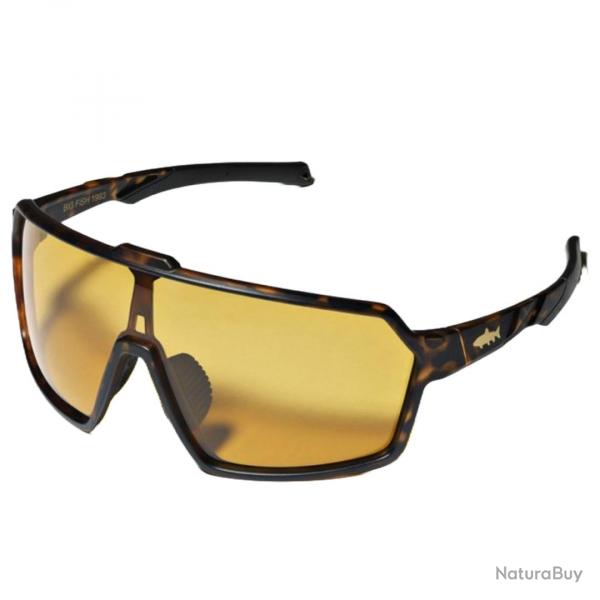 Lunettes Polarisantes Big Fish 1983 Virtual Frame Brown Turtle Trout Yellow
