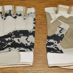 Gants Tactiques Mitaines Taille XL  Camo digital Beige