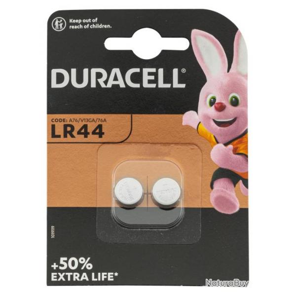 PILE DURACELL LR44 1.5V par 2