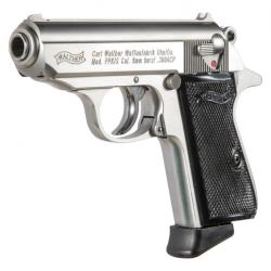 PISTOLET WALTHER PPK/S , 7 CPS CAL 380ACP - INOX