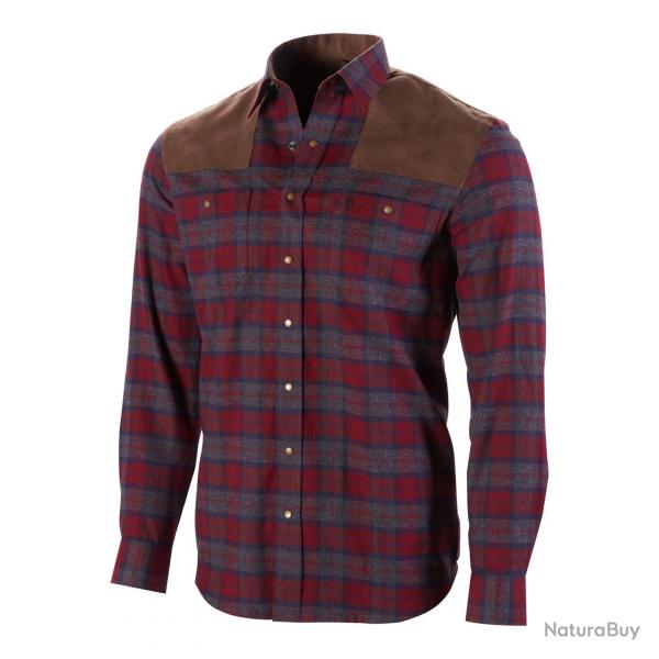 BROWNING Chemise de chasse Frederick Rouge