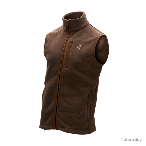 BROWNING Veste de chasse polaire Summit Marron