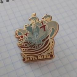 Pin's Bateau Christophe Colomb Santa Maria zamac ref 2045b