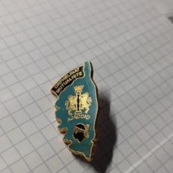 Pin's Corse Ajaccio orphelinat mutualiste zamac Beraudy ref 2327bc
