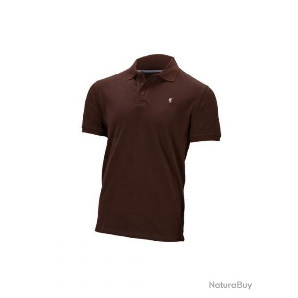 POLO ULTRA 78 BROWNING couleur MARRON DARK BROWN LIV GRATIS