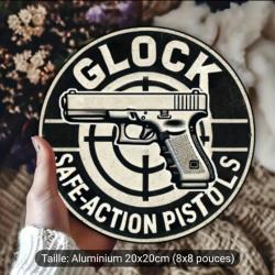 Plaque decoration Glock