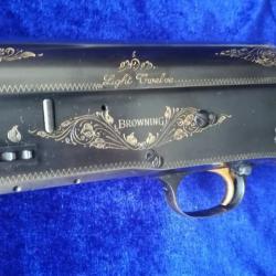 Browning auto 5 gravé calibre 12/70 monomatricule superbe état