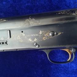 Browning auto 5 gravé calibre 12/70 monomatricule superbe état