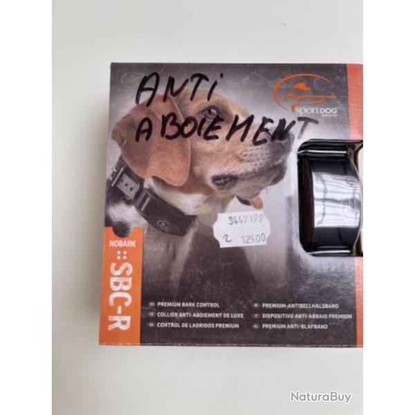 Collier anti aboiement pour chien