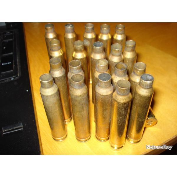 Lot de de 20 douilles vides  cal .300 Winchester Magnum de marque NORMA