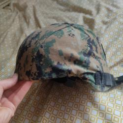 Réplique casque Mich + cover MARPAT