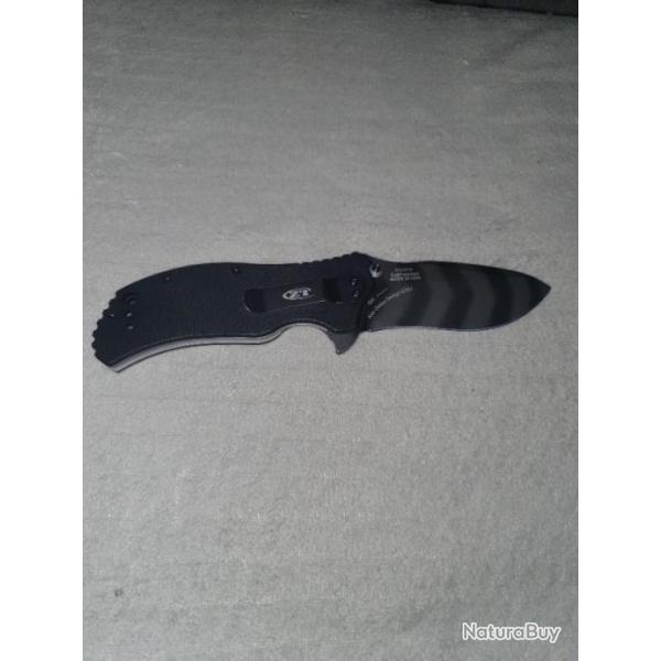 Couteau Zt 0350ts Tiger stripe zero tolerance 0350 ts