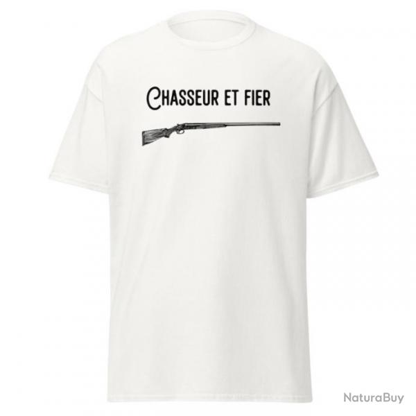 T-SHIRT CHASSEUR ET FIER