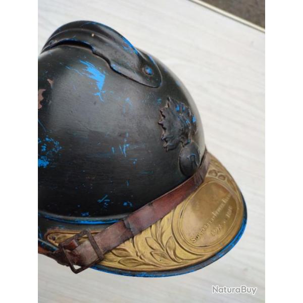 Casque franais Adrian 1ere guerre mondiale bon tat