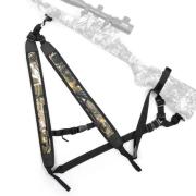 Kit De Sangle De Transport Pour Fusil TOURBON Avec Repose-joues Et Porte-munitions - Marron