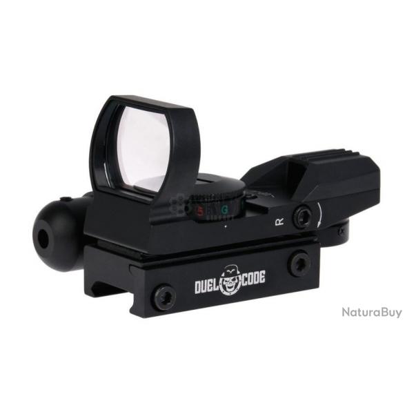 POINT ROUGE MULTI-RETICULES AVEC LASER ROUGE (JS Tactical)