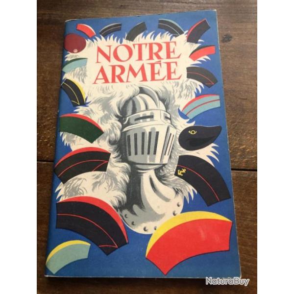 Notre arme - collectif l'arme franaise, illustrations lucien log 1953 3e R.I.C maison laffitte