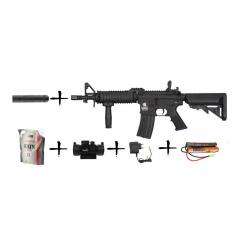 Pack de Noel réplique Lancer tactical avec point rouge et billes