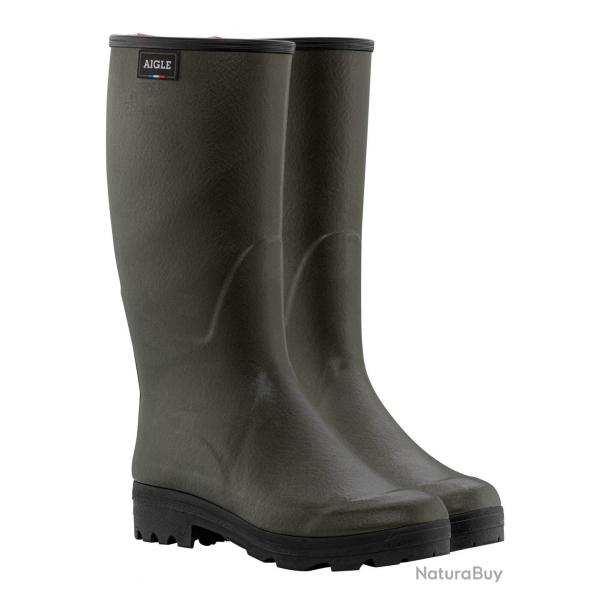 Aigle Bottes Homme Chambord Neomesh Kaki P