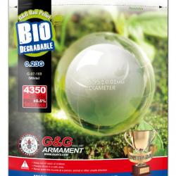 G&G BILLES BIO 0.23G BLANCHES EN SACHET 1KG