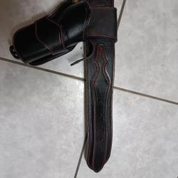 Holster noir LONE STAR sellerie Thymerais