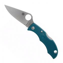 Couteau "Ladybug 3" K390 / nylon-fibre de verre bleu [Spyderco]