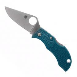 Couteau "Manbug" K390 / nylon-fibre de verre bleu [Spyderco]