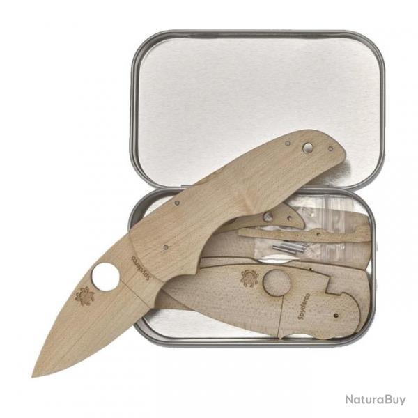 Kit couteau en bois "C230 Lil' Native" [Spyderco]