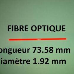 fibre optique de guidon diamètre 1.92mm longueur 73.58mm - VENDU PAR JEPERCUTE (RE53)