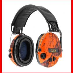 CASQUE AUDIO AMPLIFIE MSA SUPREME PRO X CAMO ORANGE