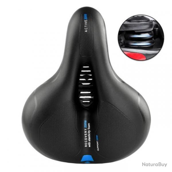 Selle Creuse Respirante de Vlo de Route et VTT pour Homme  Femme  Ergonomique Confortable Bleu