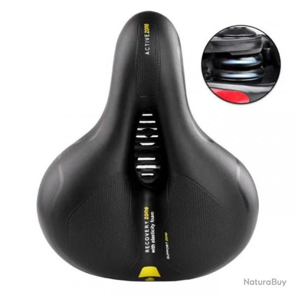 Selle Creuse Respirante de Vlo de Route et VTT pour Homme  Femme  Ergonomique Confortable Jaune