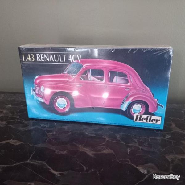 maquette de la Renault 4 CV au 1/43