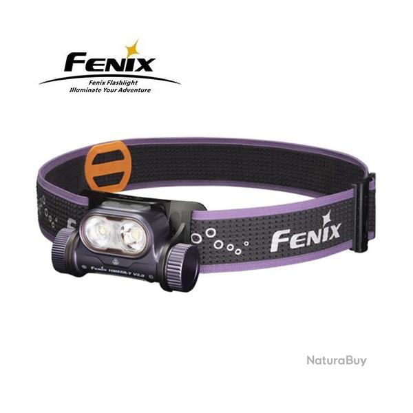 Lampe Frontale Fenix HM65R-T - VIOLET FONCE - 1500 Lumens