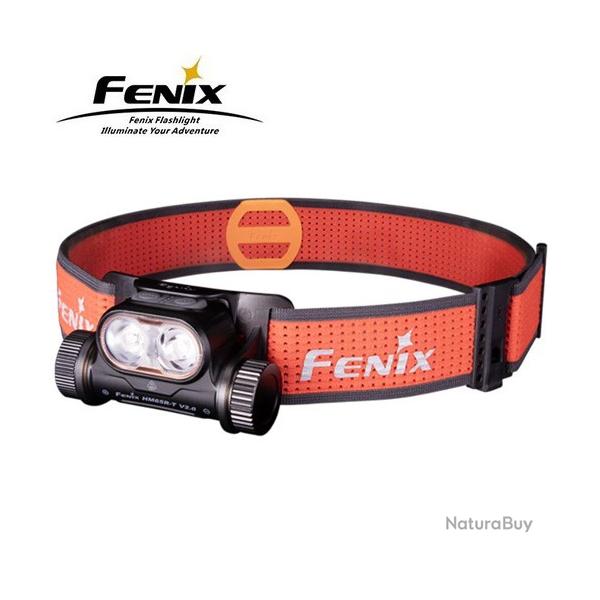 Lampe Frontale Fenix HM65R-T - Classic (noir et orange) - 1500 Lumens