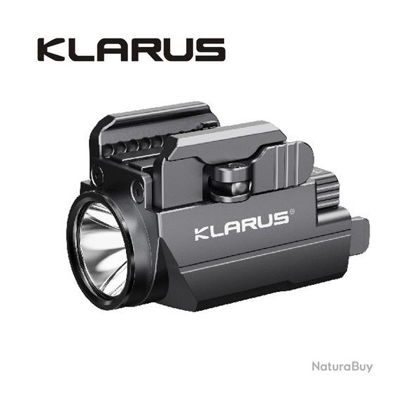 Lampe arme de poing Klarus GL2 - 1000 Lumens et Laser Vert intgr - rechargeable USB-C