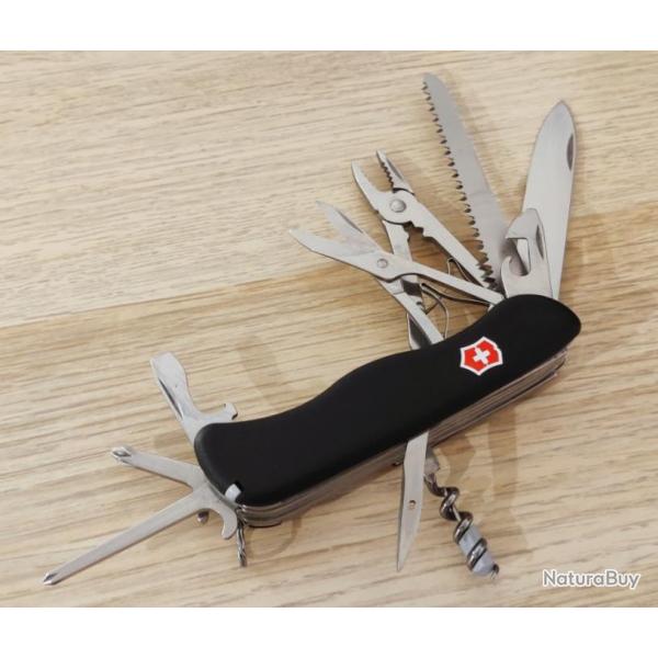 Victorinox couteau suisse Hercules slide lock Noir Vintage