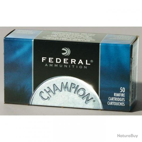 500 Cartouches Federal Champion 22LR 40 grains - Braderie Automne