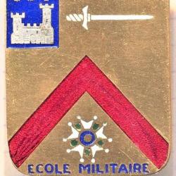 Ecole Militaire de Billom. Arthus Bertrand.Poinçon. dos lisse doré.