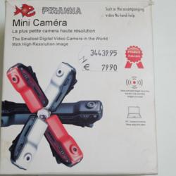 Mini Caméra Piranha haute résolution