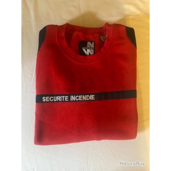 Pull Scurit incendie. Taille M