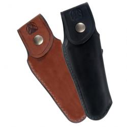 Etui pour Laguiole en cuir pleine fleur Marron