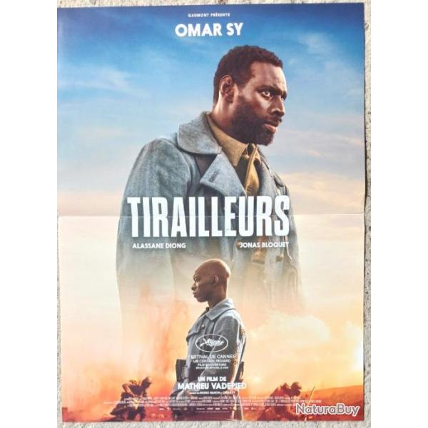 Affiche cinma  Tirailleurs 40 x 60