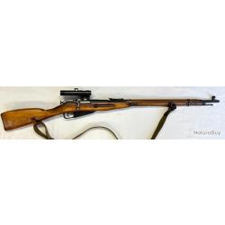 AR - Fusil Mosin 91/30 cal. 7.62x54R avec montage et lunette PU