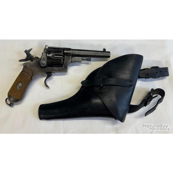 NOUVEAU - Beau revolver Bodeo 1889 A cal. 10,4 Italien