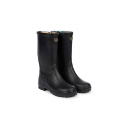 Bottes pour enfants Le Chameau - Doublées jersey - 24 / Noir