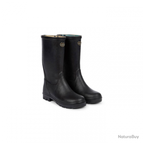 Bottes pour enfants Le Chameau - Doubles jersey - 24 / Noir