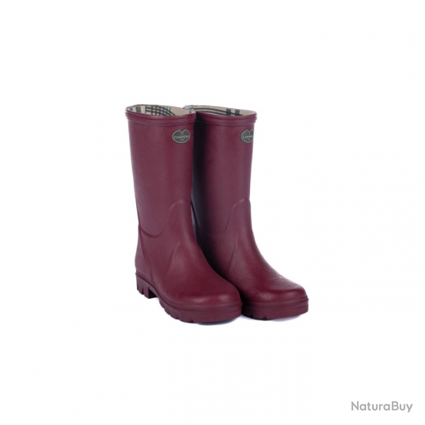 Bottes pour enfants Le Chameau - Doubles jersey - 25 / Rouge