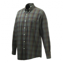 Chemise Beretta Wood Button Down Vert Rouge