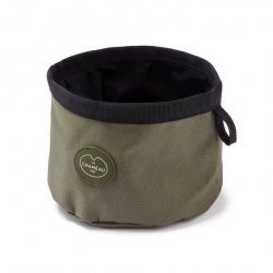 Gamelle portable Le Chameau pour chien - Vert Chameau